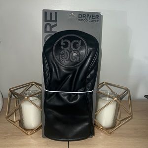 G/FORE G4 Velour Lined Golf Driver Headcover in Onyx